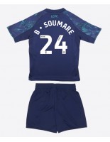 Leicester City Boubakary Soumare #24 Vieraspaita Lasten 2025-26 Lyhythihainen (+ shortsit)